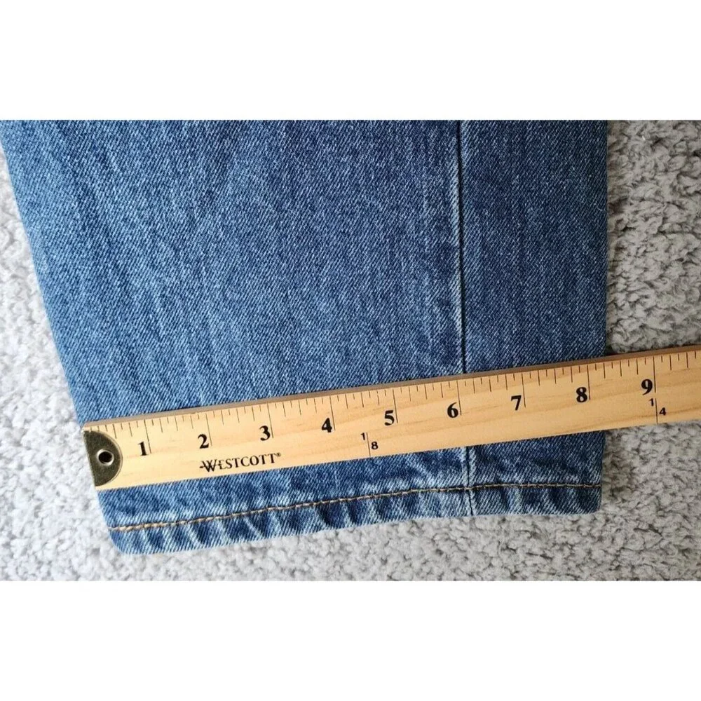Levi's 505 Blue Denim Classic‎ Straight Leg Jeans Size 33 x 30 100% Cotton